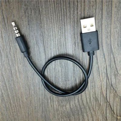 Зарядный кабель USB a male 3 5 мм для компьютера аудио автомобиля MP3 bluetooth гарнитура