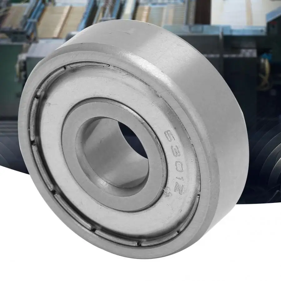 37 12mm Deep Groove Ball Bearings,10Pcs 6301-ZZ Sealing Bearing Steel Deep Groove Ball Bearing 12