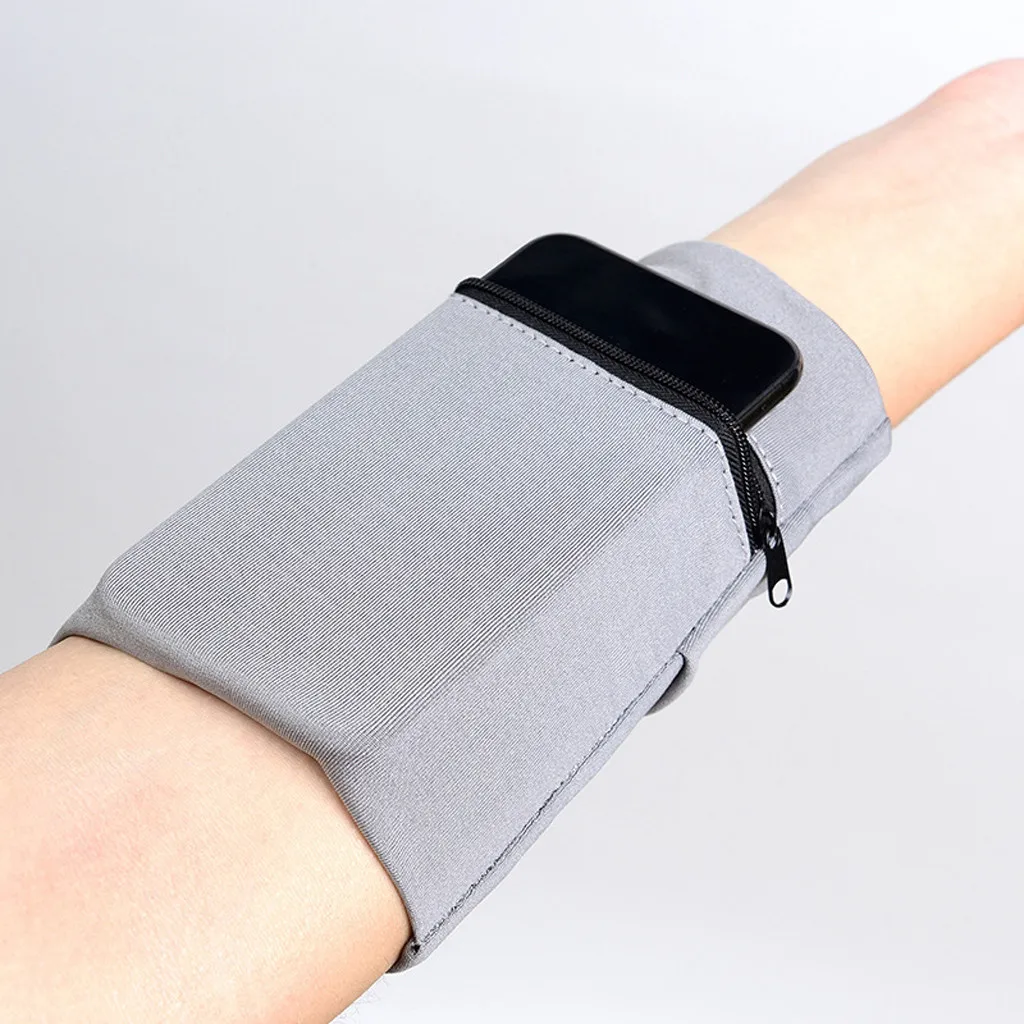 

Wrist Band Support Multifunctional Wrist Band Zipper Ankle Wrap Sport Wrist Strap Wallet Storage