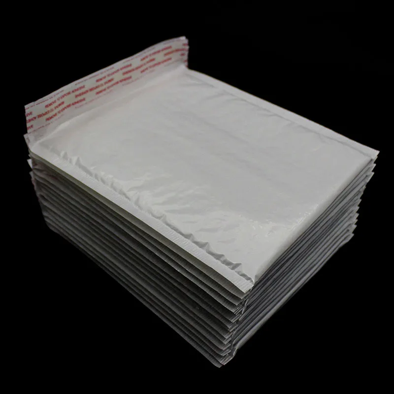 

10 pieces / pack 170 * 180mm waterproof white pearl film bubble envelope pouch foam mail filled envelope wrap Kraft
