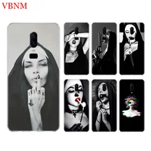 Sister Nun Black New Phone Back Case For OnePlus 7 Pro 6 6T 5 5T 3 3T 7Pro 1+7 Art Gift Patterned Customized Cases Cover Coque