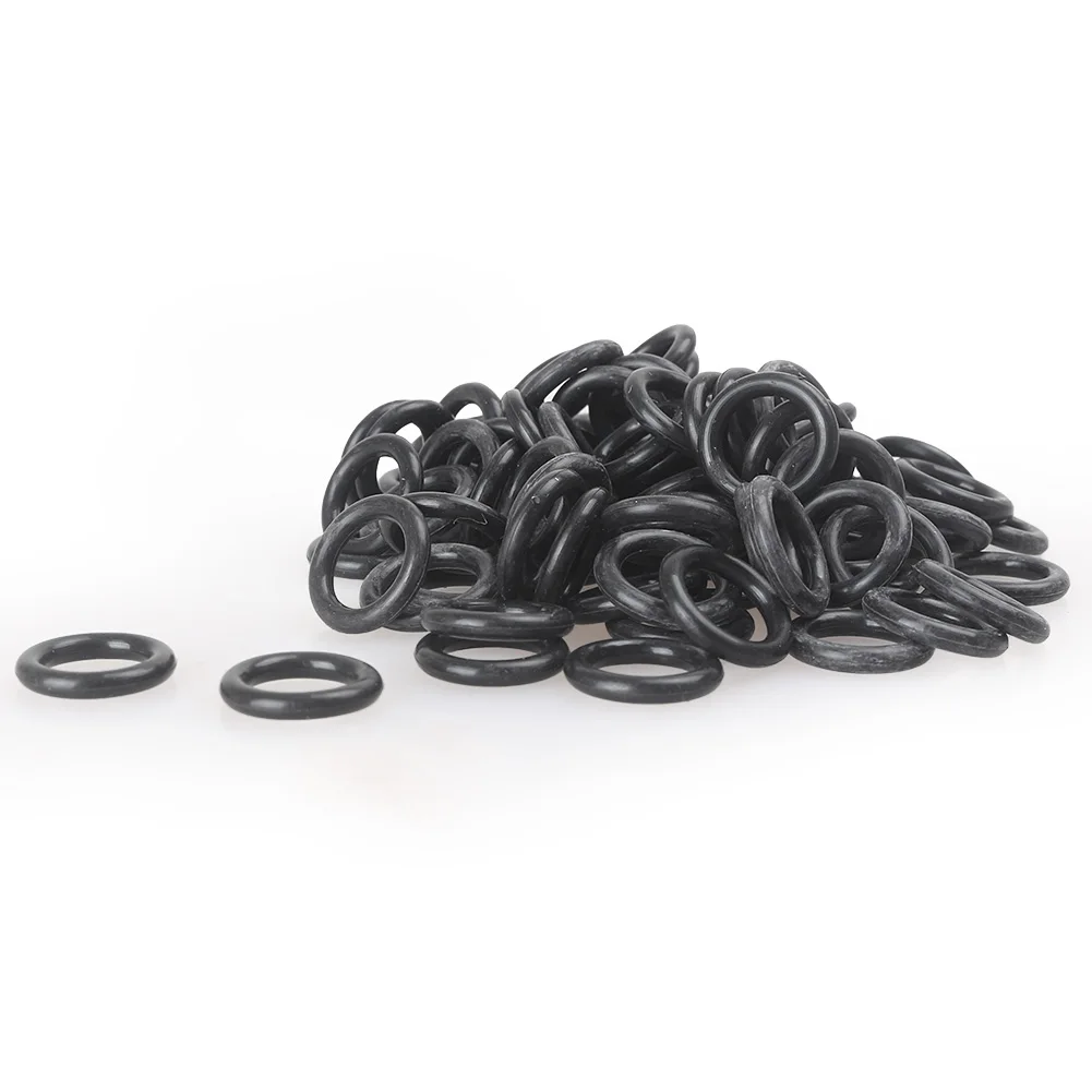 100PCS Motorcycle Engine Transmission Twin Cam Oil Drain Plug O-Ring For Harley Davidson 11105 Black