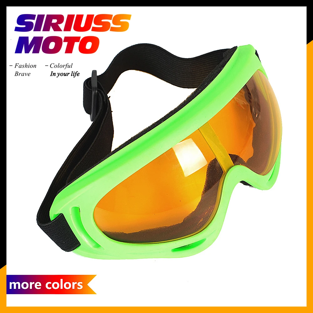 Motorcycle Night Vision Ski Snowboard Dustproof Eye Glasses Sunglasses Lens Frame Goggles 4