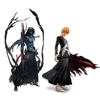 Прохладный 19 см 22 Bleach Аниме Куросаки Ichigo Getsuga Tenshou ПВХ фигурку Коллекция Модель игрушки - изображение