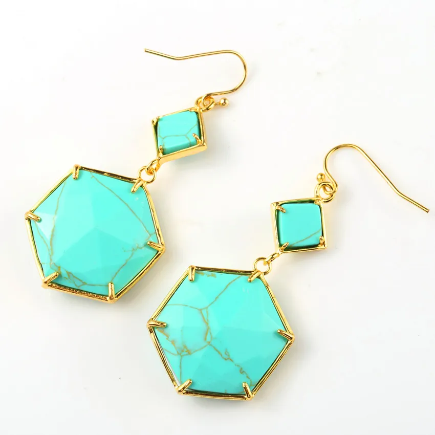 Серьги из крафт бумаги с бусинами светло желтого золота|Серьги-подвески| |