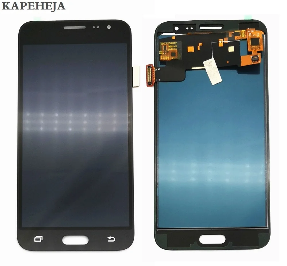 Cena Można regulować jasność LCD do samsunga Galaxy J3 2016 J320 J320A J320F J320M wyświetlacz LCD montaż digitizera ekranu dotykowego