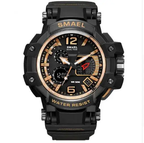 

2019 Smael 1509 Brand Men Watch White Military Sport Led Digital 50m Waterproof Casual S Shock Male Clock Relogios Masculino Man