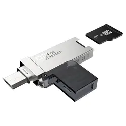 DM CR009 OTG картридер Micro SD/TF Multi чтения карт памяти для Andriods смартфонов с Micro USB интерфейс