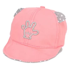 Кепка Hilenhug для девочек и мальчиков от 3 до 36 месяцев, Детская кепка в горошек и ладони, бейсболка, детская шапка