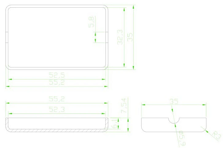 szomk diy enclosure small plastic electronics project case instrument box plastic housing junction box (8).jpg