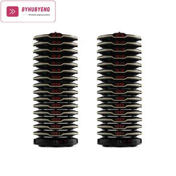 

coaster pagers factory outlet CE FCC certified FM >3000 m electronic buzzer waiter paging pocsag pager restaurant calling system