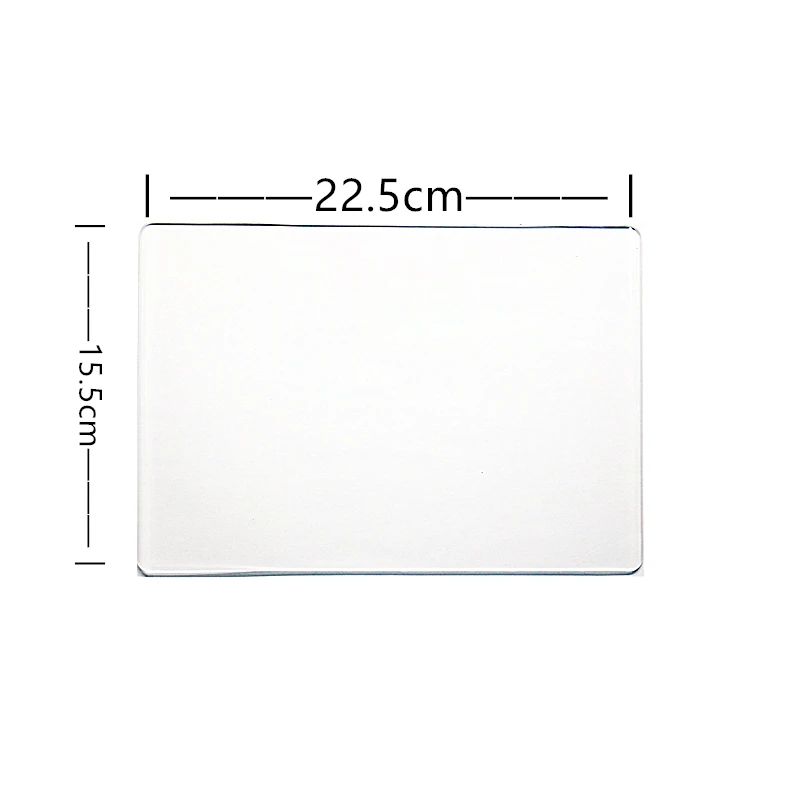

AZSG 15.5cm*22.5cm*3mm Transparent Plastic Plate Can Be Used For most of Paper Cutter Die-Cut Machine/Cutting Dies