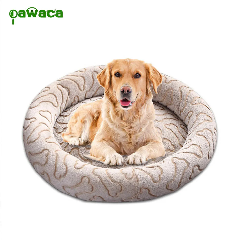 buy Pet Mat Winter Warm Nest Pet Cat Bone Small Dog Puppy Kennel Bed Sofa Sleeping Bag House Puppy Bed Pet Supplies
