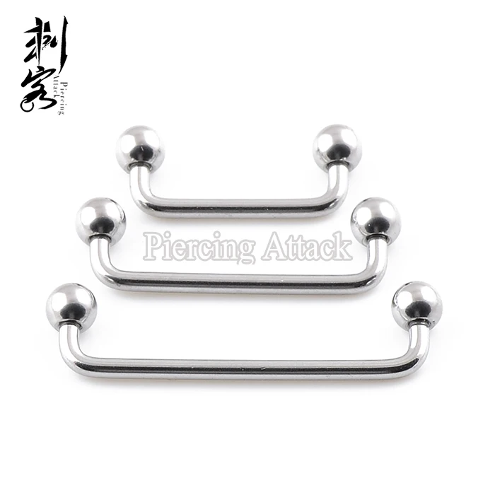 

Surgical Steel Ball 90 Degree Surface Barbell Surface Piercing Free Shipping Wholesale