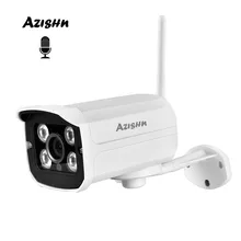 AZISHN Мини 720P 1080P wifi IP камера Аудио Водонепроницаемая HD Сеть 1.0MP wifi камера nignt vision уличная беспроводная камера Yoosee