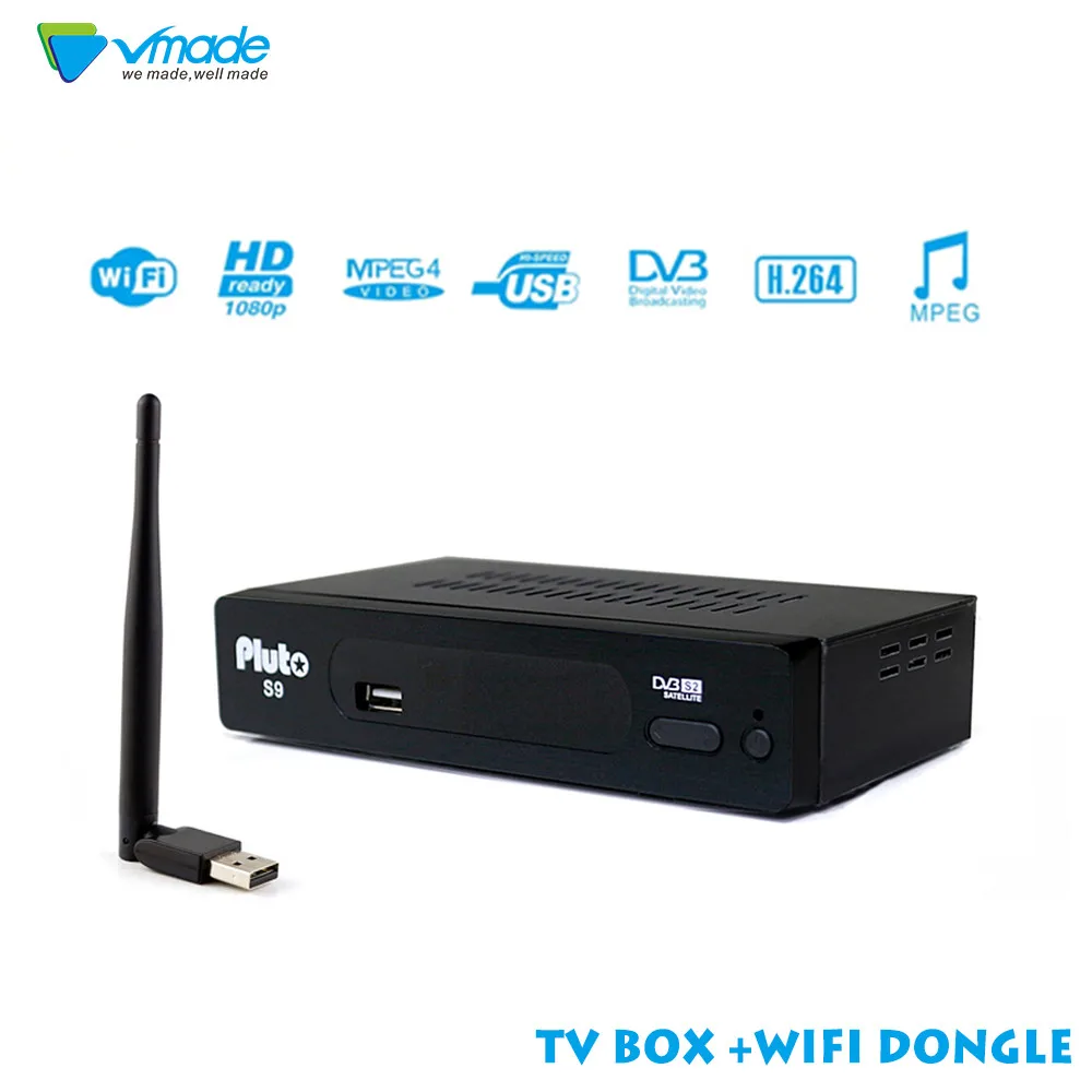 Vmade DVB S2 S9 Digital SATEllite TV Receiver Fully HD Digital TV Tuner