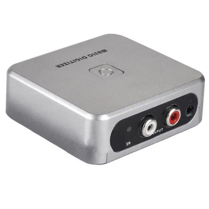 Audio recorder Audio Capture USB Converter Convert old analog music cassette Vinyl to mp3 save to USB Flash Drive SD Card EZ241