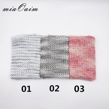 3 цвета/Партия Детские реквизит для фотосъемки одеяло одеяла из искусственного волокна эластичная вязаная пеленка пеленки для фотографирования новорожденных гамак пеленания подкладка