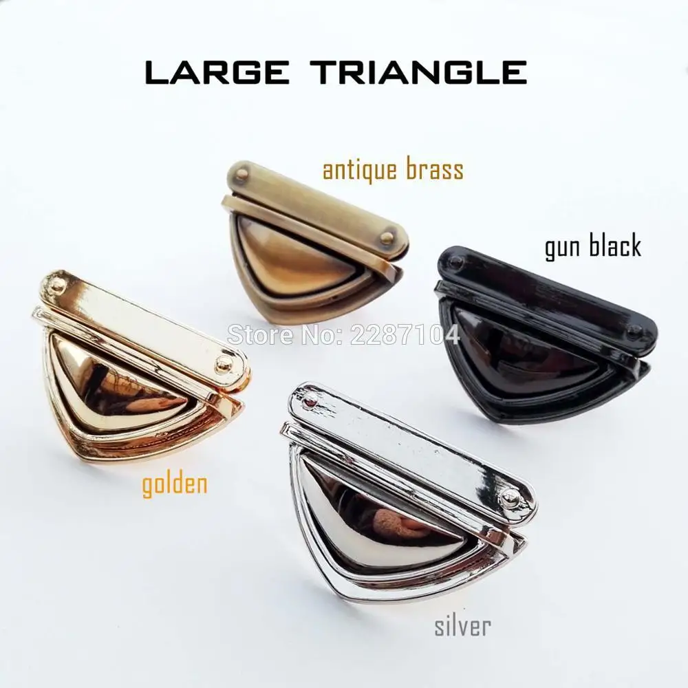 

5pcs Metal High quality Tuck Lock Closure Catch Clasp Buckle Fasteners for Leather Bag Case Handbag Purse Leathercraft Accessori
