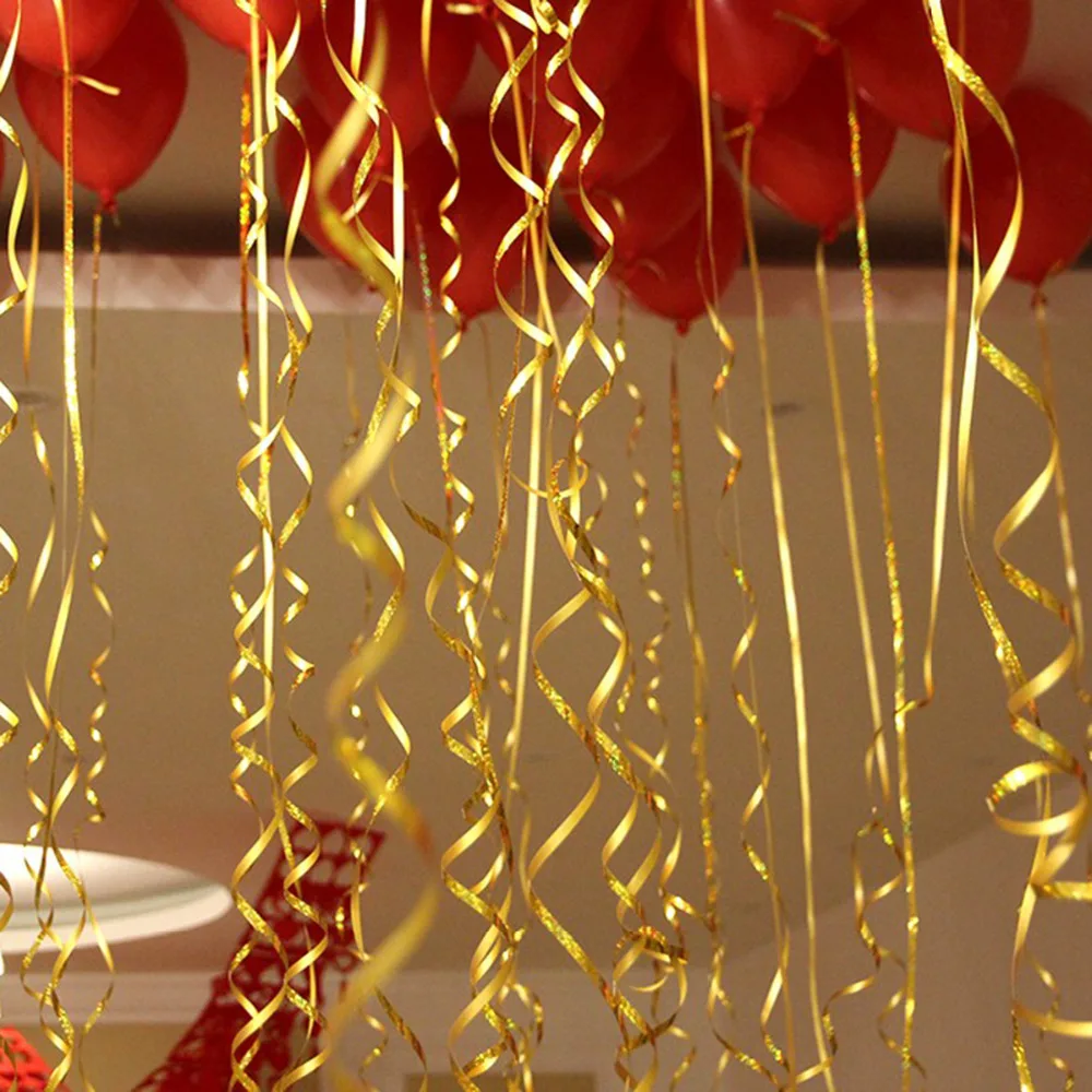 100 ярдов/партия золотистый воздушный шар "Конфетти" шарики для свадьбы шары для дня рождения шары Декор декоративные шары для дня рождения Юбилей