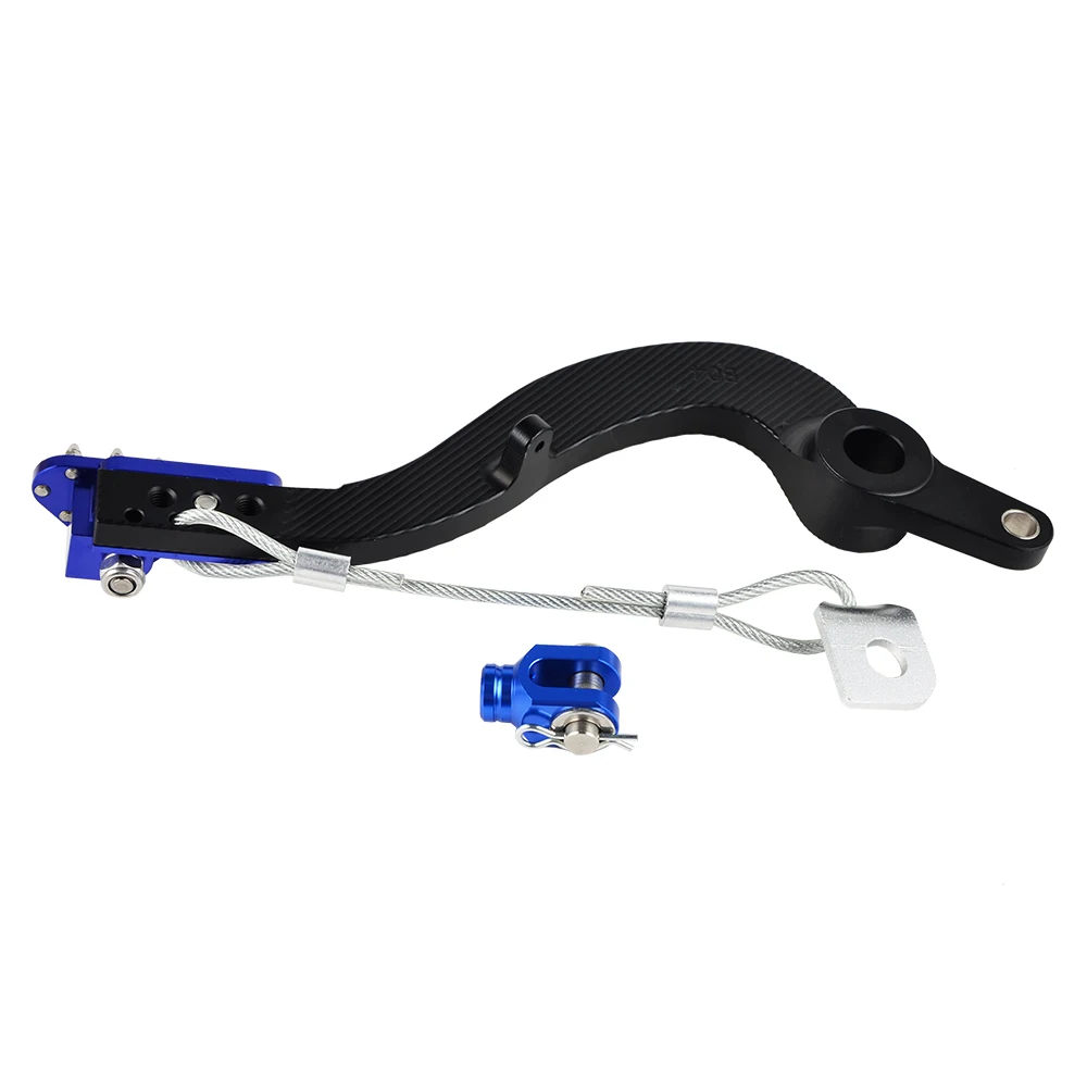CNC задний ножной тормоз удлинитель педаль Рычаг Clevis набор для Yamaha YZ250F 2010 2018 YZ250FX