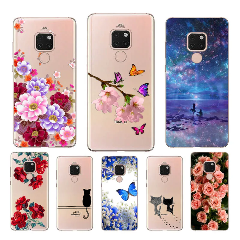 

Soft Case For Huawei Mate 20 Pro Case Cover Patterns Printing Phone Back Cover Mate 20 Fundas For Huawei Mate 20 Pro Coque shell