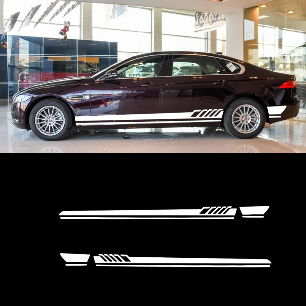 

Car Stickers For Jaguar E-Pace F-Pace F-Type I-Pace XE XF XJ XK Creative Refit Stripe Exterior Decoration Oem Tags