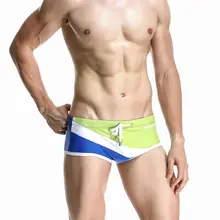 Мужские лоскутные мужские плавки для купания купальный костюм мужские плавки для купания гей купальник-бикини шорты для серфинга спортивные трусы для плавания sunga