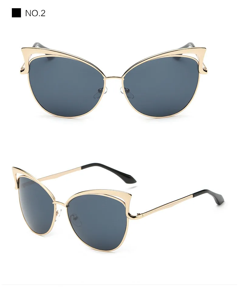 Luxury Cat Eye Sunglasses Women Brand Designer Retro Vintage Sun Glasses For Women Female Ladies Sunglass Mirror Lunettes Oculos (13)
