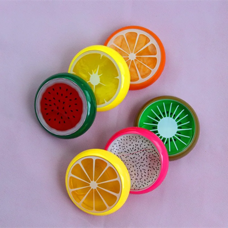18 шт. фруктовые магнитные цветные глиняные игрушки для детей, веселые игрушки для малышей, Хрустальная умная жвачка для рук, пластилин, резиновый пластилин, пластилин для пластилина, подарок TY0135