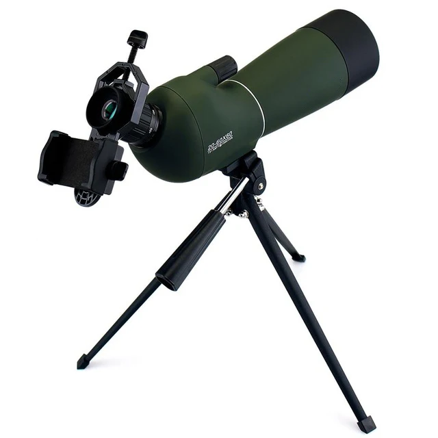 

SV28 50/60/70mm Spotting Scope Zoom Telescope Waterproof Birdwatch Hunting Monocular &amp Universal Phone Adapter MountF9308