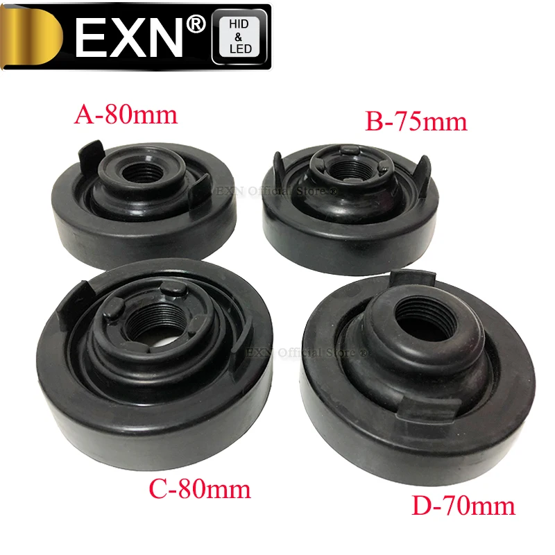 Car Headlight Dust Cover 70mm 75mm 80mm HID LED Headlight Bulb Dust
