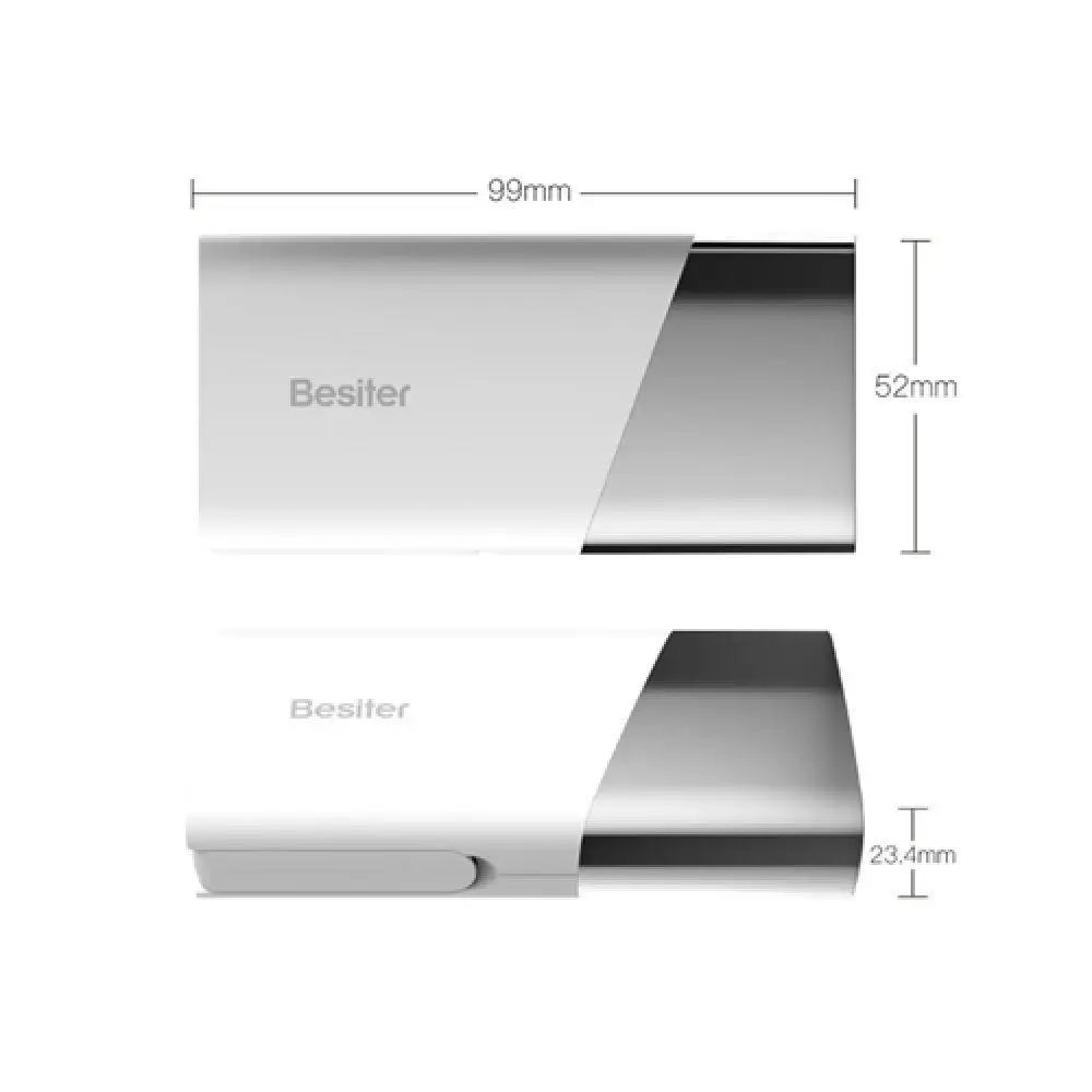 

5000mAh Large Capacity Quick Charger Powerbank Dual USB Output Power Bank Portable Charger External Battery