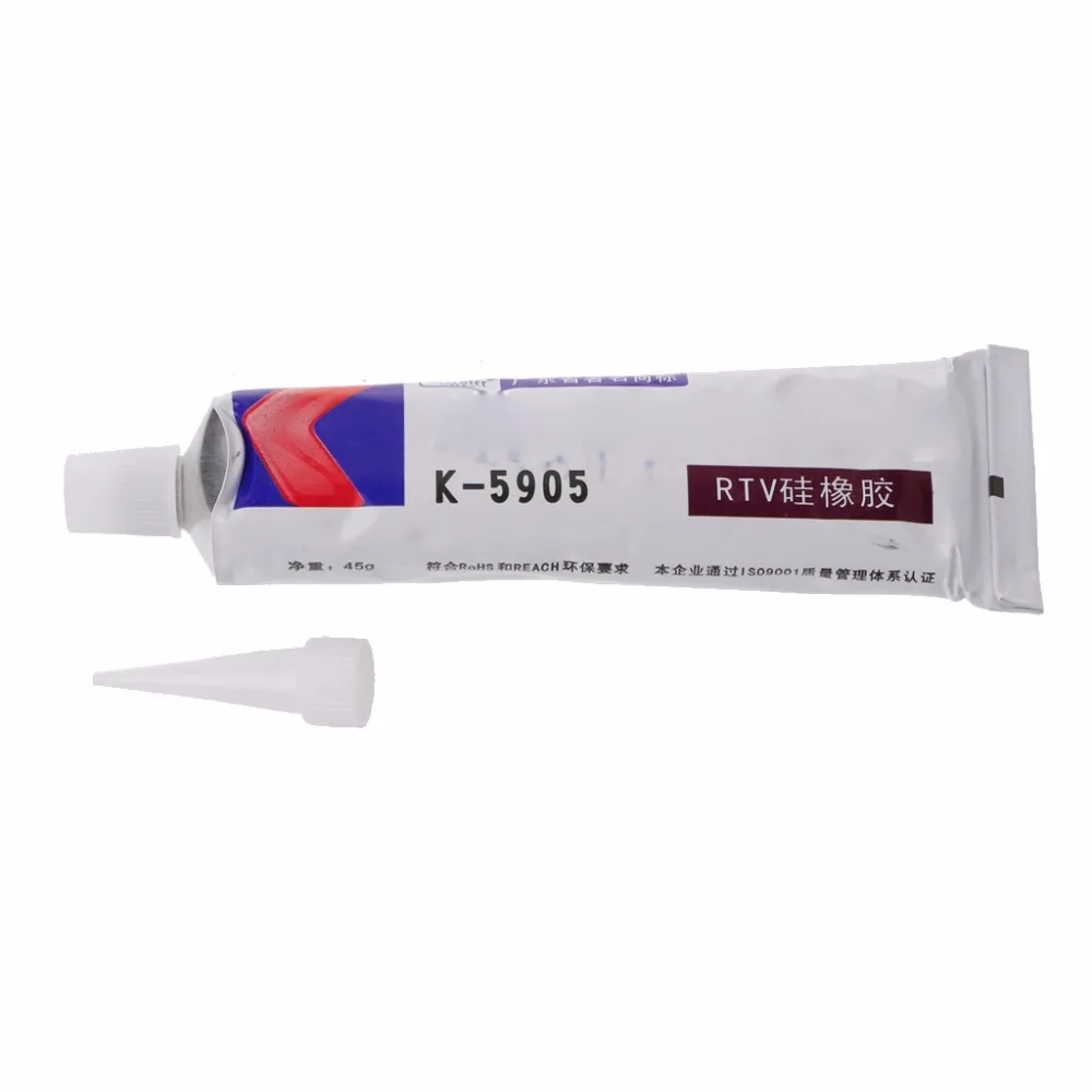 

45G Electronic Transparent RTV Glue Silicone Glue 5905 Silicone Rubber Sealant Glue-448A