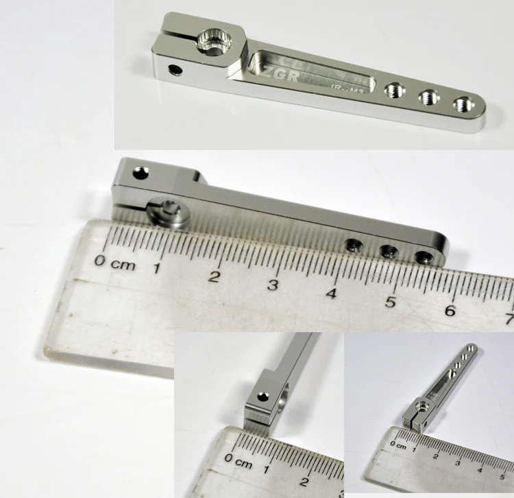 6063 1,75 дюймовый CNC алюминиевый рожок-половина сервопривод металлический для JR M3 23T сервопривод