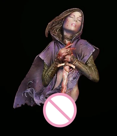 

1/18 Resin Bust Building Kit Female warrior