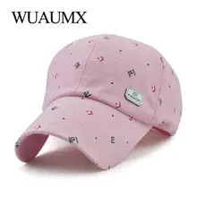 Wuaumx простая бейсбольная кепка с хвостиком для женщин, хлопковые изогнутые пиковые летние шапки для женщин, женская уличная Солнцезащитная шляпа, грязная булочная бейсболка