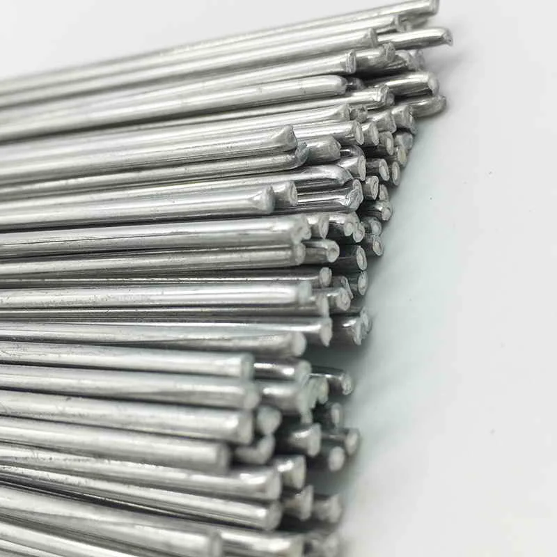 50PCS dia. 2mm aluminum silicon flux cored brazing rods Al Al welding