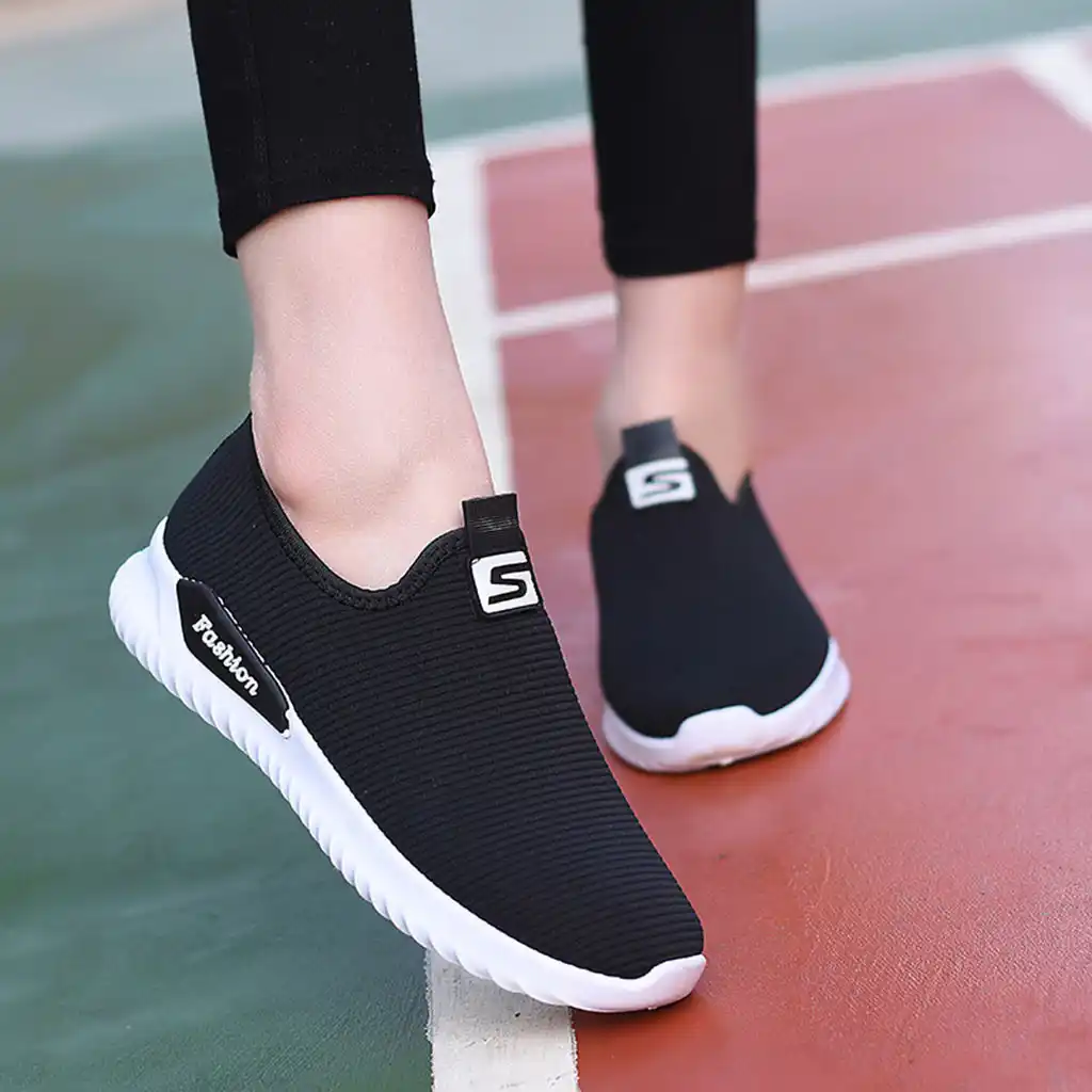 Women Ladies Casual Loafers Sneakers Flats Breathable Stretch Cloth Shoes women sport shoes lady breathable slip on#G4 Women Ladies Casual Loafers Sneakers Flats Breathable Stretch Cloth Shoes women sport shoes lady breathable slip on#G4