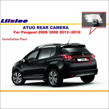 Liislee обратный Камера для Peugeot 2008 3008 2013 ~ 2016 Номерные знаки для мотоциклов света oem/заднего вида Камера/HD CCD Ночное видение