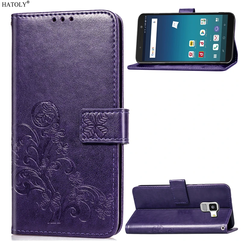 For Cover Samsung Galaxy Feel 2 Wallet Case Flip PU Leather Silicone
