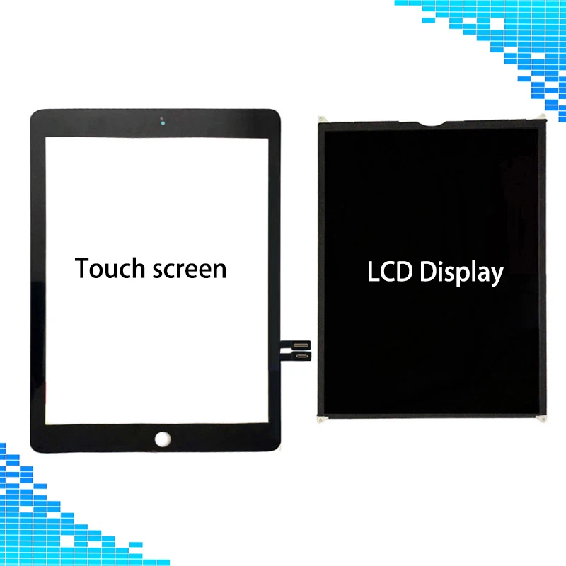 Screen Repair For iPad 9.7 2018 Version A1893 A1954 Touch Screen Digitizer panel & LCD Display For iPad 6 6th Gen A1893 A1954