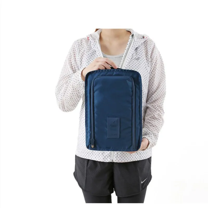 Travel Pouch Storage Bag  Zipper Bag Waterproof Laundry Shoes Hanger  Hanging Organizer Zip Lock Home Storage (6)