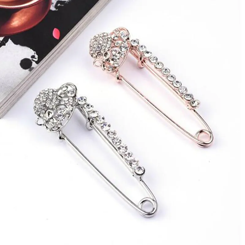 Brooches Shawl Cardigan Buckle Hijab Safety Pins Scarf Clothes Accessories