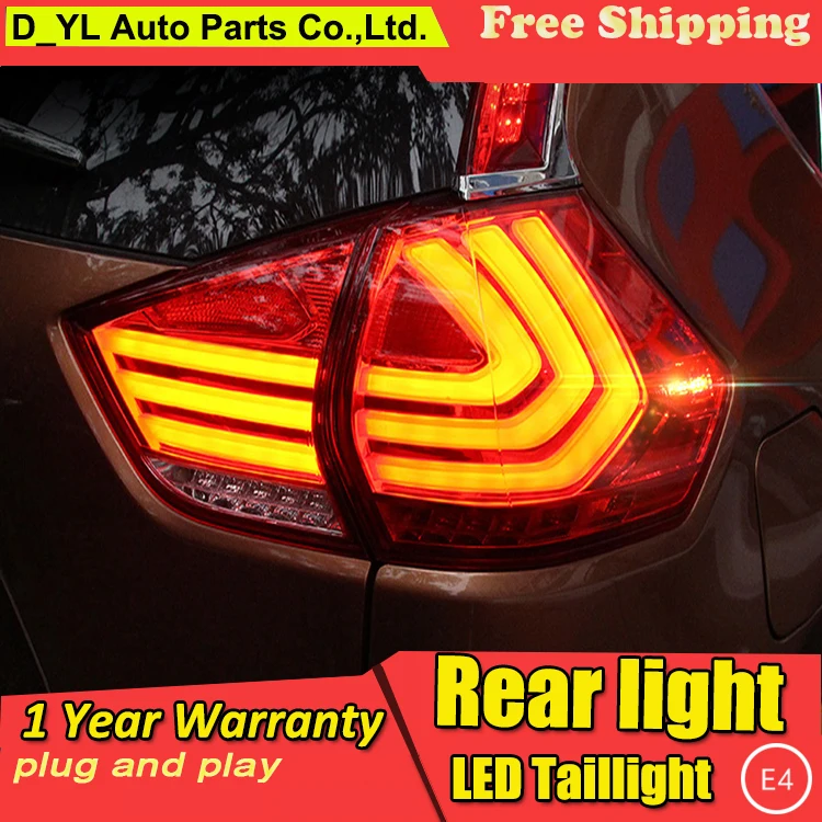 D YL Car Styling Accessories for Nissan X Trail LED Taillights 2012