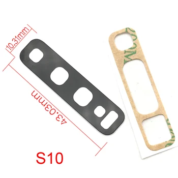 

Rear Back Camera Glass Lens Cover For Samsung Galaxy S10 S10e S10 Plus With Adhesive Sticker