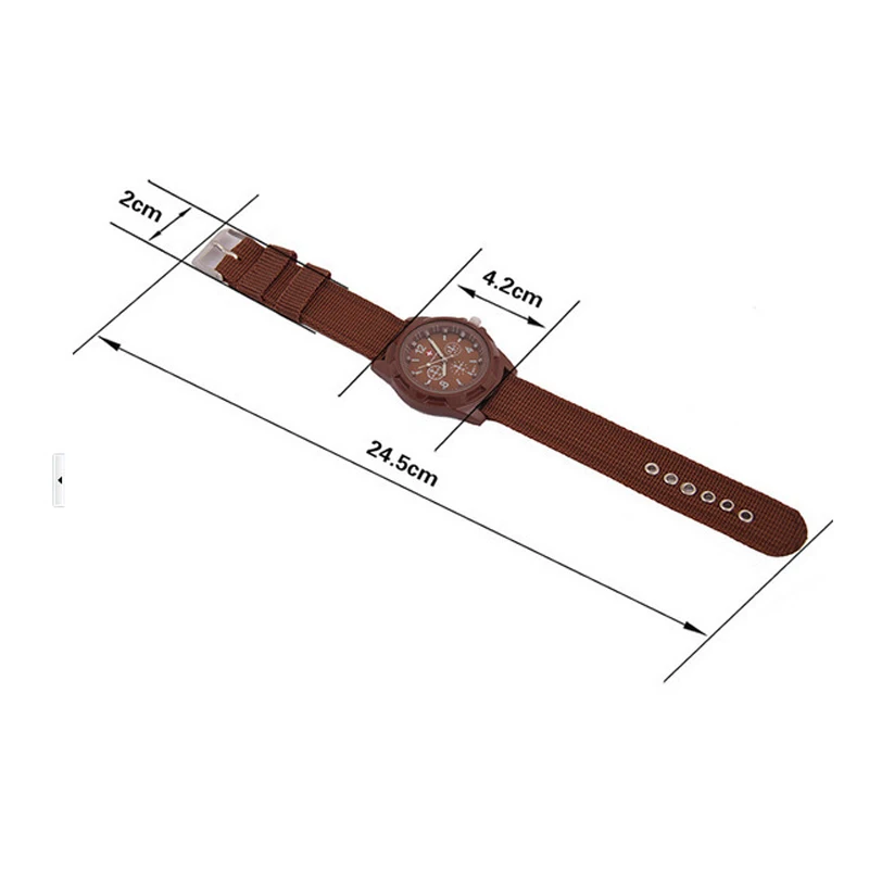 2019 drop shipping Men Nylon band Military watch Gemius Army watch High Quality Quartz Movement Men sports watch Casual wristwatches (1)