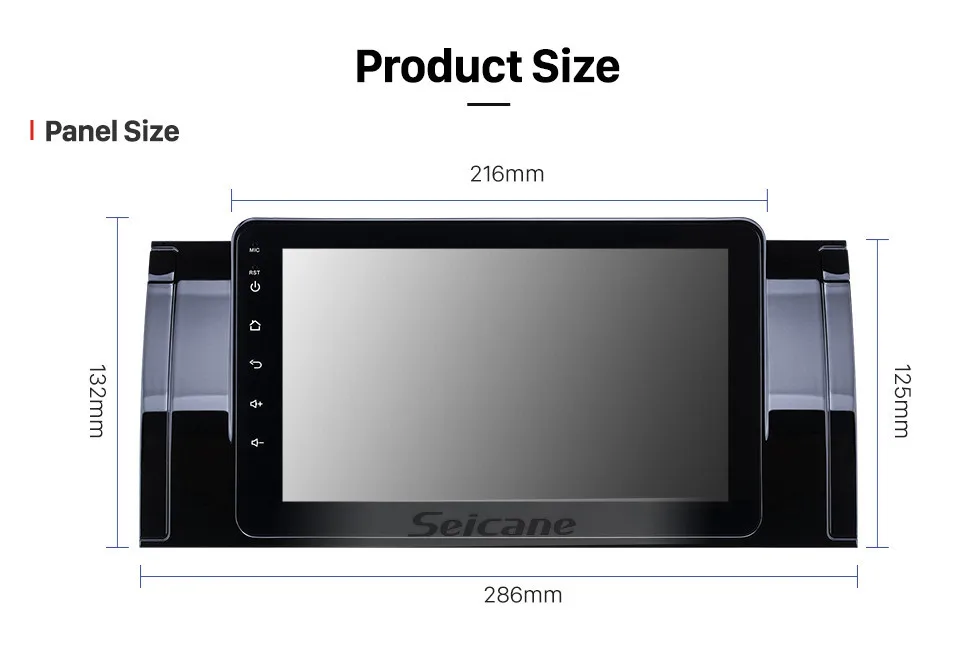Excellent Seicane 8 inch Android 8.1 IPS Screen Car GPS Navigation for BMW X5 E53 2000-2007 Radio support DVR Mirror Link Carplay TPMS OBD 14
