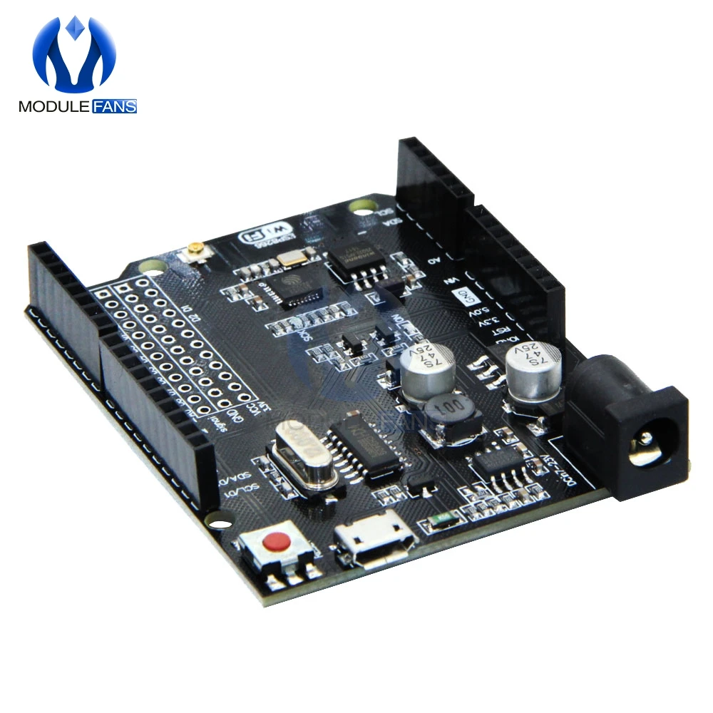 WeMos D1 R2 CH340 CH340G беспроводной wifi модуль расширения на основе ESP8266 для Arduino UNO R3 NodeMcu развития Micro USB