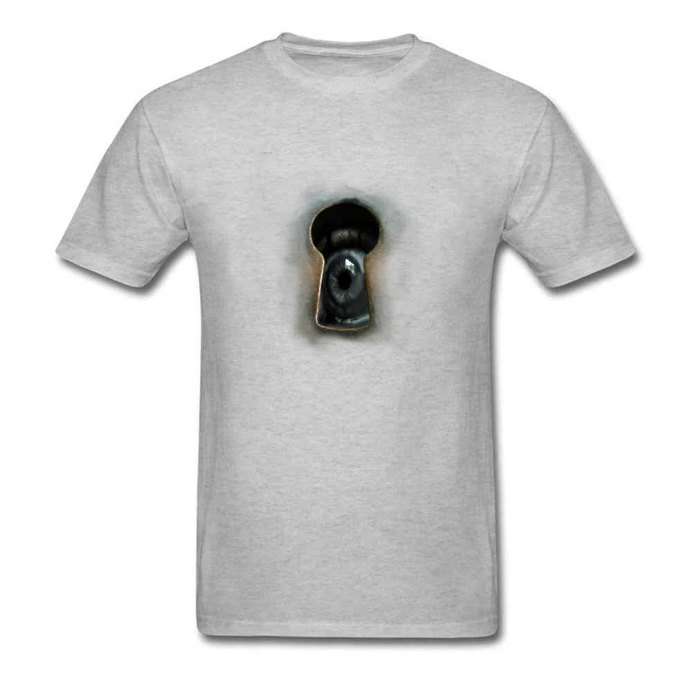 Creature through the keyhole_grey